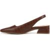 imageNaturalizer Womens Ginger Snip Toe Slingbacks PumpBrown Croco