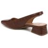 imageNaturalizer Womens Ginger Snip Toe Slingbacks PumpBrown Croco