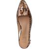 imageNaturalizer Womens Ginger Snip Toe Slingbacks PumpCheetah Patent Brown