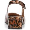 imageNaturalizer Womens Ginger Snip Toe Slingbacks PumpCheetah Patent Brown