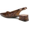 imageNaturalizer Womens Ginger Snip Toe Slingbacks PumpCheetah Patent Brown