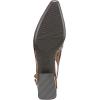 imageNaturalizer Womens Ginger Snip Toe Slingbacks PumpCheetah Patent Brown