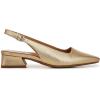 imageNaturalizer Womens Ginger Snip Toe Slingbacks PumpDark Gold Metallic