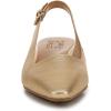 imageNaturalizer Womens Ginger Snip Toe Slingbacks PumpDark Gold Metallic