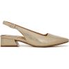 imageNaturalizer Womens Ginger Snip Toe Slingbacks PumpGold Lizard Metallic