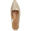 imageNaturalizer Womens Ginger Snip Toe Slingbacks PumpGold Lizard Metallic