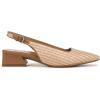 imageNaturalizer Womens Ginger Snip Toe Slingbacks PumpPearl Straw Tan