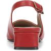 imageNaturalizer Womens Ginger Snip Toe Slingbacks PumpRed Faux Leather