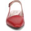 imageNaturalizer Womens Ginger Snip Toe Slingbacks PumpRed Faux Leather
