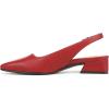 imageNaturalizer Womens Ginger Snip Toe Slingbacks PumpRed Faux Leather