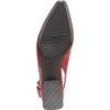 imageNaturalizer Womens Ginger Snip Toe Slingbacks PumpRed Faux Leather