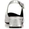 imageNaturalizer Womens Ginger Snip Toe Slingbacks PumpSilver Metallic