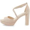 imageNaturalizer Womens Melody Heeled SandalTaupe Beige Suede