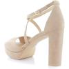 imageNaturalizer Womens Melody Heeled SandalTaupe Beige Suede