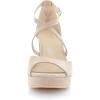 imageNaturalizer Womens Melody Heeled SandalTaupe Beige Suede