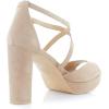 imageNaturalizer Womens Melody Heeled SandalTaupe Beige Suede
