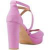 imageNaturalizer Womens Melody Heeled SandalWild Rose Pink Suede