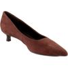 imageNaturalizer Womens Natalia PumpCappuccino Brown Suede