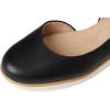 imageNaturalizer Womens SOUL Idea Slingback Ballet FlatBlack Faux Leather