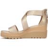 imageNaturalizer Womens Soul Goodtimes Wedge SandalGold Faux Leather