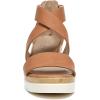 imageNaturalizer Womens Soul Goodtimes Wedge SandalToffee Brown Synthetic