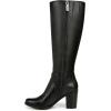 imageNaturalizer womens Kalina Knee High Tall BootsKnee High BootBlack Leather Wide Calf