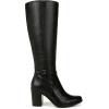 imageNaturalizer womens Kalina Knee High Tall BootsKnee High BootBlack Leather Wide Calf