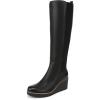 imageNaturalizer Soul Womens Adrian Wedge Tall BootBlack Smooth