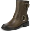 imageNaturalizer Womens Optimus Fashion BootDark Olive Green Leather
