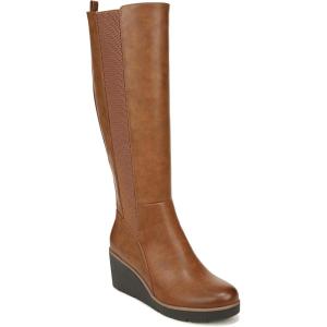 imageNaturalizer Soul Womens Adrian Wedge Tall BootToffee Brown Smooth Wide Calf