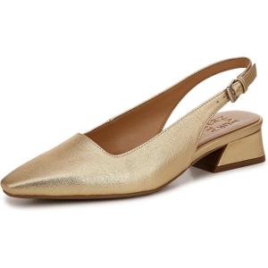 imageNaturalizer Womens Ginger Snip Toe Slingbacks PumpDark Gold Metallic