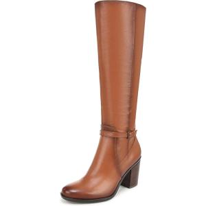 imageNaturalizer womens Kalina Knee High Tall BootsKnee High BootCider Spice Brown Leather Wide Calf