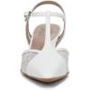 image:imageNaturalizer Womens TorinWhite Satin Lace
