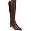 image:imageNaturalizer womens Deesha  Wide Calf BootChocolate Brown Leather