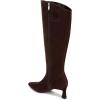 image:imageNaturalizer womens Deesha  Wide Calf BootMahogany Brown Suede