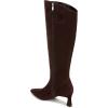 image:imageNaturalizer womens Deesha  Wide Calf BootMahogany Brown Suede Narrow Calf