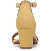 image:imageNaturalizer womens Vera Heeled SandalsBeehive Yellow Suede