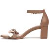 image:imageNaturalizer womens Vera Heeled SandalsCaf Beige