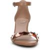 image:imageNaturalizer womens Vera Heeled SandalsCaf Beige
