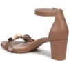 image:imageNaturalizer womens Vera Heeled SandalsCaf Beige