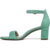 image:imageNaturalizer womens Vera Heeled SandalsEmerald Green Suede