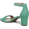 image:imageNaturalizer womens Vera Heeled SandalsEmerald Green Suede