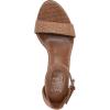 image:imageNaturalizer womens Vera Heeled SandalsWalnut Brown Faux Raffia