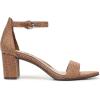 image:imageNaturalizer womens Vera Heeled SandalsWalnut Brown Faux Raffia