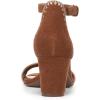 image:imageNaturalizer womens Vera Heeled SandalsWalnut Brown Suede