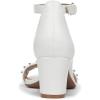image:imageNaturalizer womens Vera Heeled SandalsWarm White