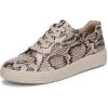 image:imageNaturalizer Womens Neela Lace Up SneakerBeige Snake Print