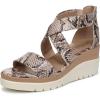 image:imageNaturalizer Womens Soul Goodtimes Wedge SandalBeige Snake Print