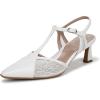 image:imageNaturalizer Womens TorinWhite Satin Lace
