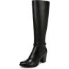 image:imageNaturalizer womens Kalina  Extra Wide ShaftBlack Leather Wide Calf